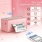 JADENS® 4x6 Bluetooth Pink Thermal Label Printer Wireless Shipping Label Printer for iOS, Android & Windows
